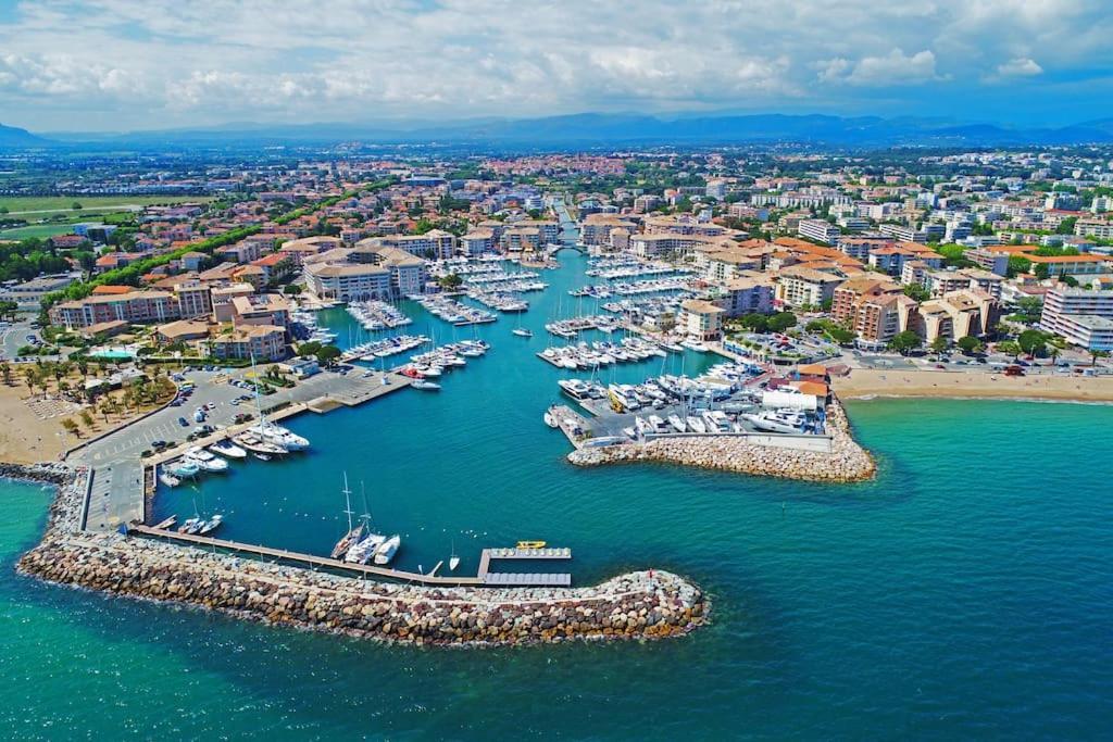 Port-Frejus, Le Paladien, Appartement 2 Pieces Climatise, Terrasse & Parking المظهر الخارجي الصورة