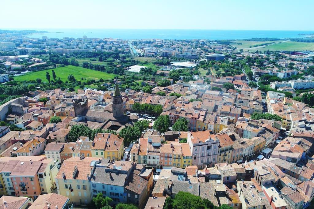 Port-Frejus, Le Paladien, Appartement 2 Pieces Climatise, Terrasse & Parking المظهر الخارجي الصورة