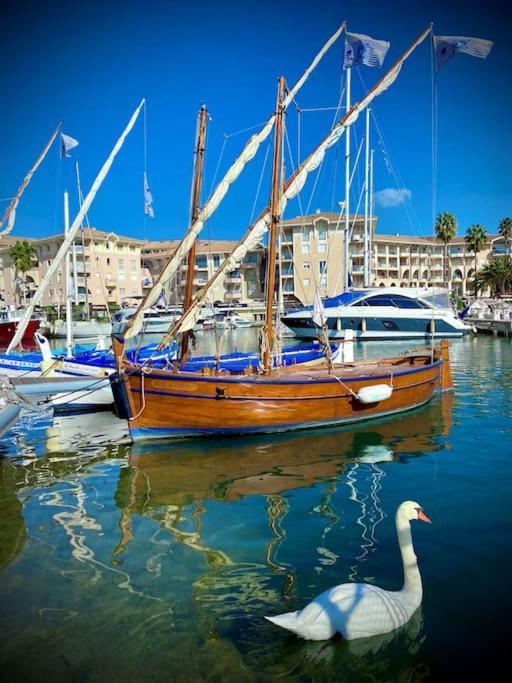 Port-Frejus, Le Paladien, Appartement 2 Pieces Climatise, Terrasse & Parking المظهر الخارجي الصورة