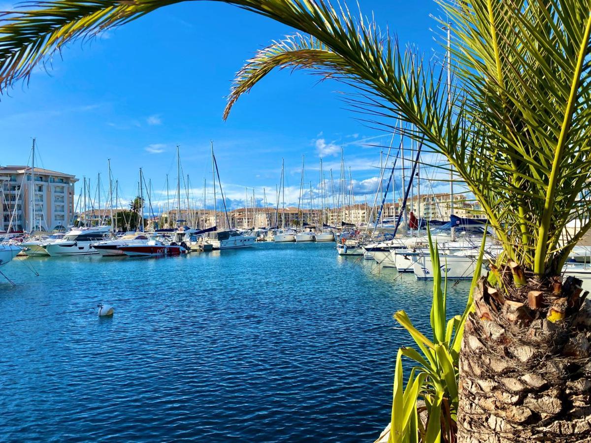 Port-Frejus, Le Paladien, Appartement 2 Pieces Climatise, Terrasse & Parking المظهر الخارجي الصورة